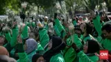 Mensesneg Jamin Ojek Online Dapat Bonus Hari Raya Meski Ganti Status