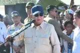 Temui Pengungsi Gempa NTT, Prabowo, Kita Hadir untuk Bantu Saudara-Saudara