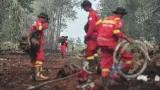 BNPB Perbaiki Komunikasi Usai Padamkan Karhutla Pakai Air Kolam