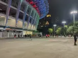 Cerita Warga yang Tetap Berolahraga di GBK di Tengah Sebaran Abu Vulkanik