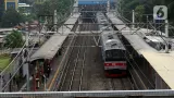 KRL Lintas Rangkasbitung Sempat Terlambat akibat Kebakaran Lahan di Antara Stasiun Daru-Tigaraksa