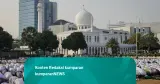 Foto, Salat Istisqa di Masjid Al-Azhar, Memohon Hujan di Tengah Kebakaran Hutan