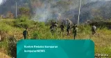 Kebakaran Hanguskan 4 Hektare Lahan di Ruas Tol Cisumdawu Exit Tol Cimalaka