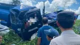 Kecelakaan Mobil Tangki dan Pikap Mahasiswa KKN di Tanah Bumbu