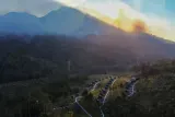 Kebakaran Landa Kawasan Merapi Ungup-Ungup Gunung Ijen, Banyuwangi