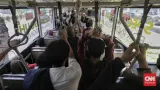 Dua Rute TransJakarta di Kawasan GBK Dialihkan pada Minggu Pagi
