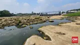 Debit Sungai Cisadane Tangerang Menurun, BPBD Tingkatkan Kesiapsiagaan Hadapi Kekeringan