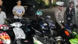 Ugal-ugalan Naik Motor di Bogor, Gerombolan Pemuda Diamankan Polisi