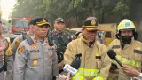 Polisi Selidiki Penyebab Kebakaran Permukiman di Gambir Jakpus