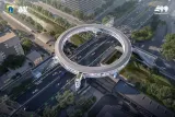 Pedestrian Deck Dukuh Atas, Jembatan Melingkar Rp 300 Miliar Penghubung Lima Moda Transportasi