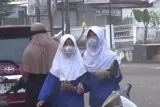 Siswa Tetap Belajar di Tengah Kabut Asap Jambi, Sekolah Imbau Pakai Masker