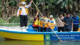 Kondisi Sungai Cisadane Dampak Kemarau, Ini Imbauan untuk Warga