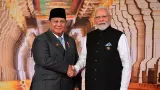 Momen Prabowo Disambut PM India Modi saat Tiba di KTT ke-18 BRICS
