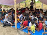 Mahasiswa S2 STIK Lemdiklat Polri Angkatan 16 Salurkan Bantuan untuk Korban Gempa NTT